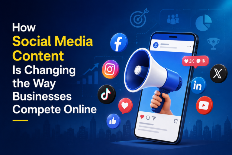 How Social Media Content Is Changing the Way Businesses Compete Online How Social Media Content Is Changing the Way Businesses Compete Online